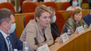 Заседание Законодательного Собрания Оренбургской области